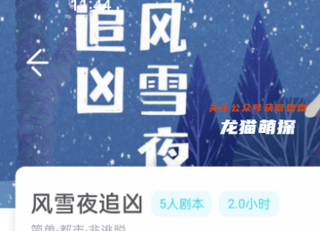 风雪夜追凶剧本杀复盘答案测评